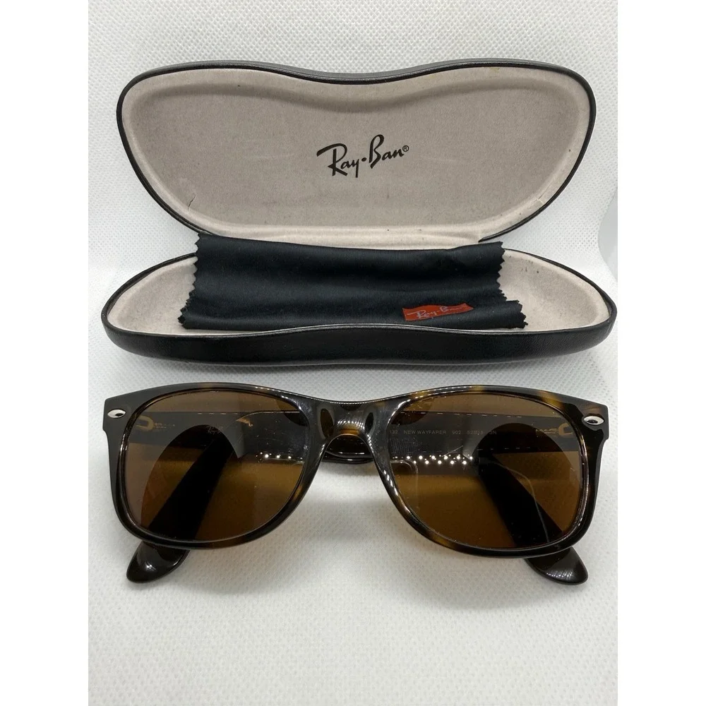 Ray-Ban New Wayfarer RB2132 902 Tortoise 52mm 18mm Eyeglass Frames Only